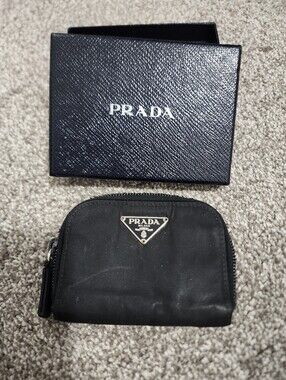 Authentic Prada Coin Purse With Box